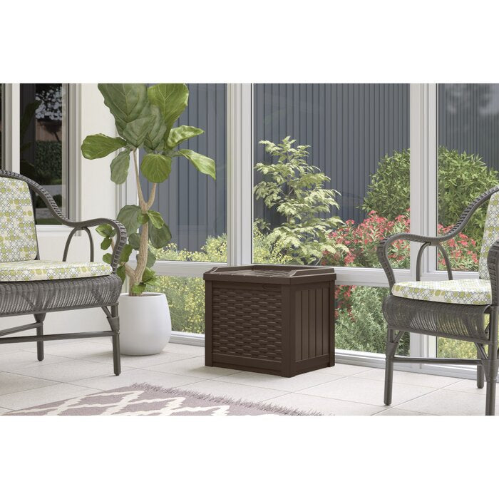 22 Gallons Gallon Water Resistant Storage Bench in Java – Salvage & Co Indy