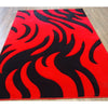 Supranowitz Performance Black/Red Rug, 160 x 225