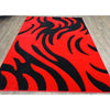 Supranowitz Performance Black/Red Rug, 160 x 225