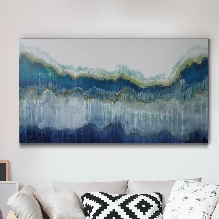 48" H x 24" W x 1" D Surf’S Up - Wrapped Canvas Print