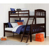 Suzanne Bunk Bed, Espresso - Twin/Full (#K4724)