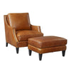 Swint 30'' Genuine Leather Rectangle Standard Ottoman EJ475A