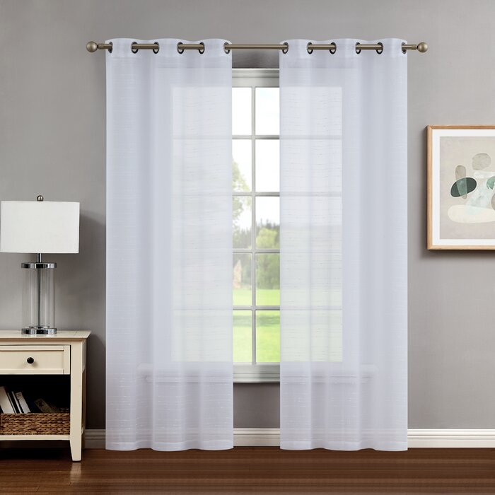 38" W x 108" L Synthetic Curtain (Set of 2)
