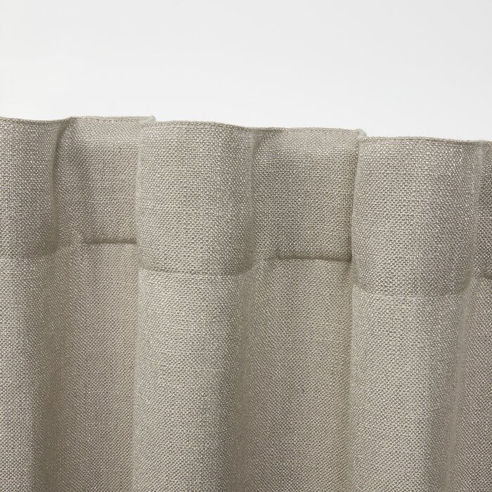 54" x 96" Synthetic Semi-Sheer Curtain Panel, (Set of 2)
