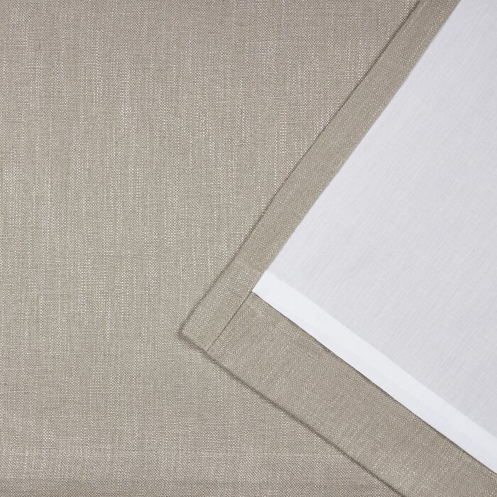 54" x 96" Synthetic Semi-Sheer Curtain Panel, (Set of 2)