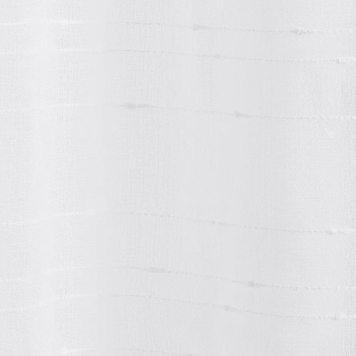 38" W x 84" L Synthetic Sheer Curtain Pair (Set of 2)