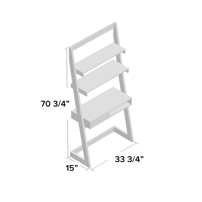 Weathered Sand Syrna Ladder Desk LX4585