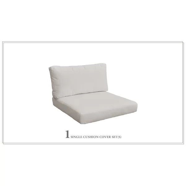 17" H x 28" W x 28" D TK Classics 2 - Piece Outdoor Seat/Back Cushion