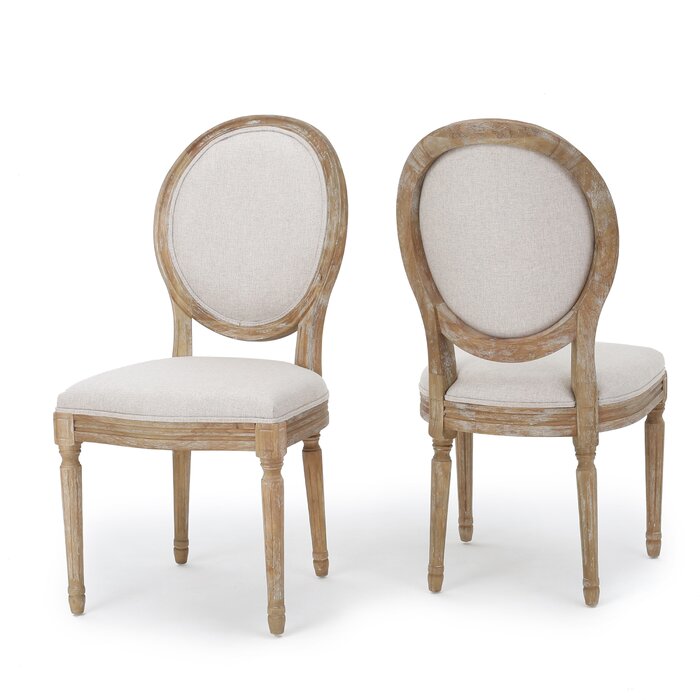 Bluffton Side Chairs (Set of 2) - Gray/Beige TTR138