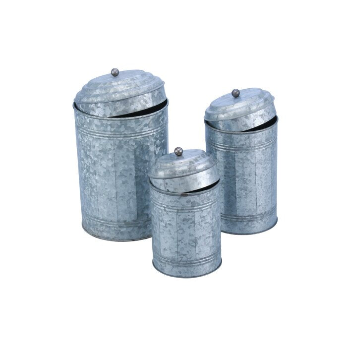3 Piece Kitchen Canister Set - TTR175