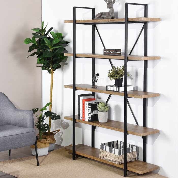 (5 Shelves) Newsoms Etagere Bookcase - TTR193