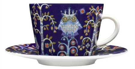 Blue Taika Cappuccino Cup (Set of 2) SC758