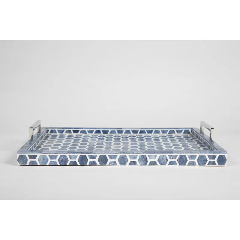 2.2" H x 18" W x 14" D Taliaferro Serving Tray