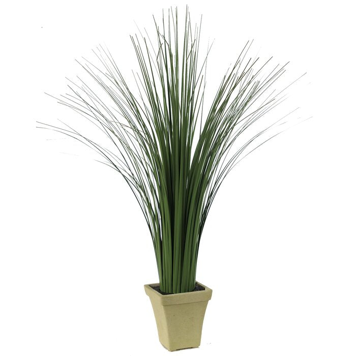24" Floor Grass in Green Pot #HA1059