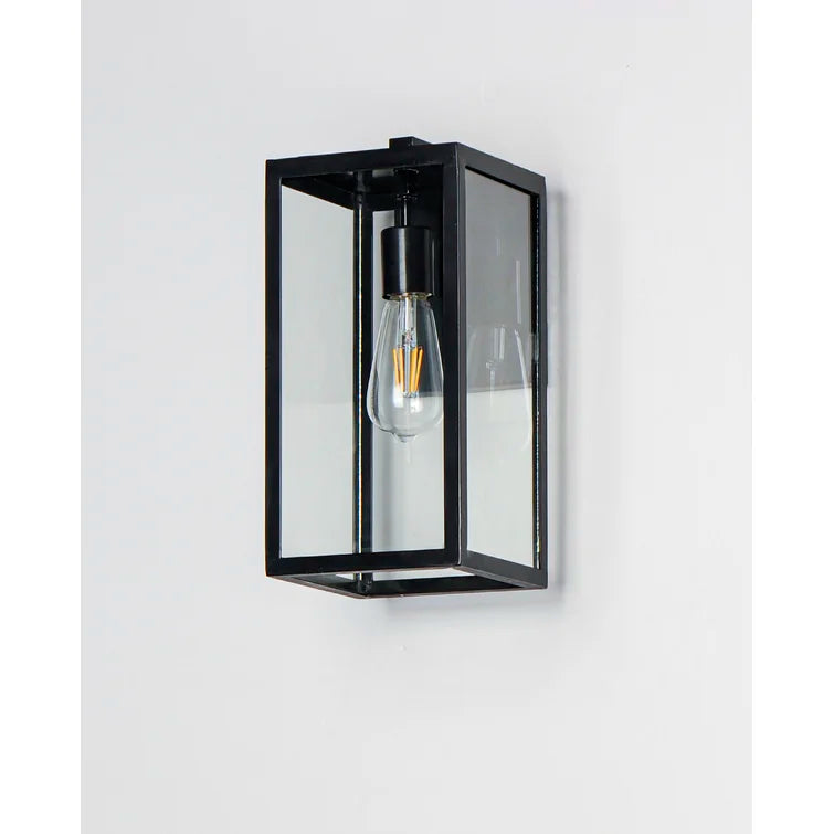 13" H x 7.5" W x 6" D Tangier Dark Bronze Outdoor Wall Lantern