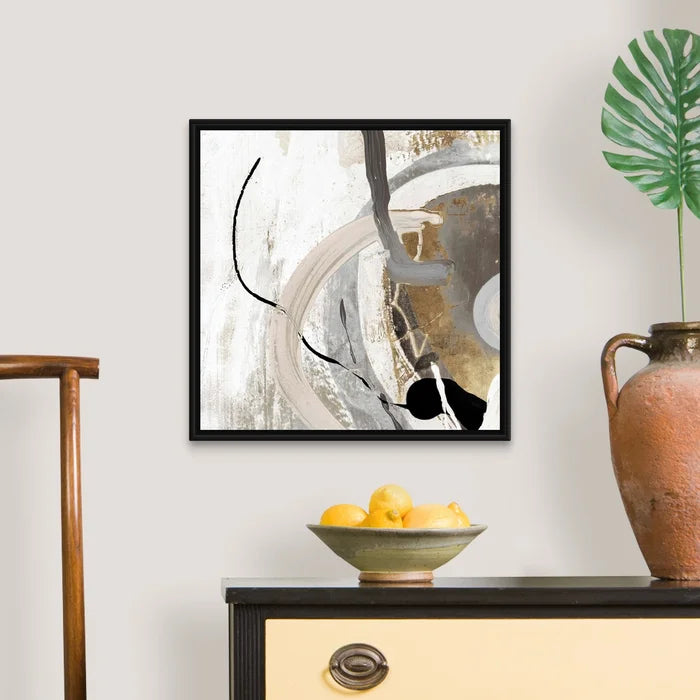 24" H x 24" W x 1.25" D Tangled II - Painting on Canvas