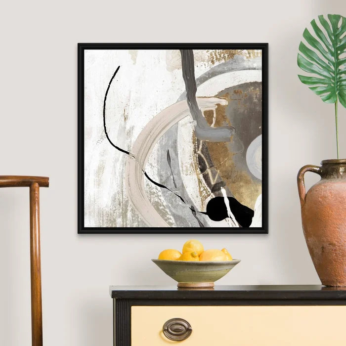 24" H x 24" W x 1.25" D Tangled II - Painting on Canvas
