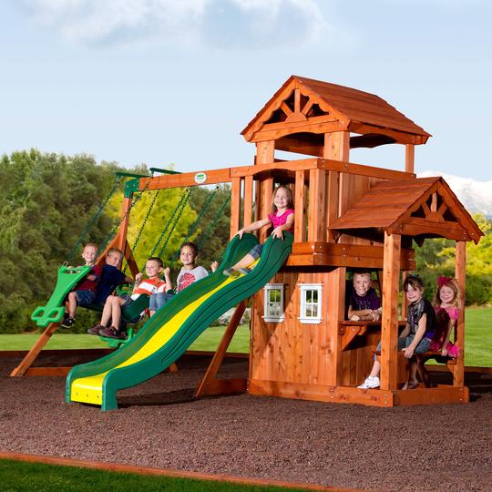 Tanglewood Wooden Playset (#111 - 2 BOXES)