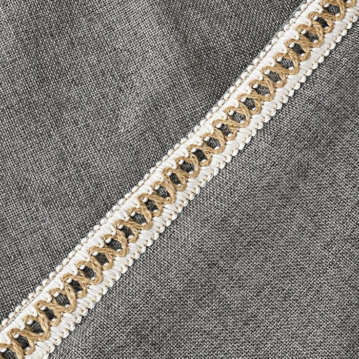 20 In x 20 In Gray Tappahannock Square Pillow Cover (Set of 2)