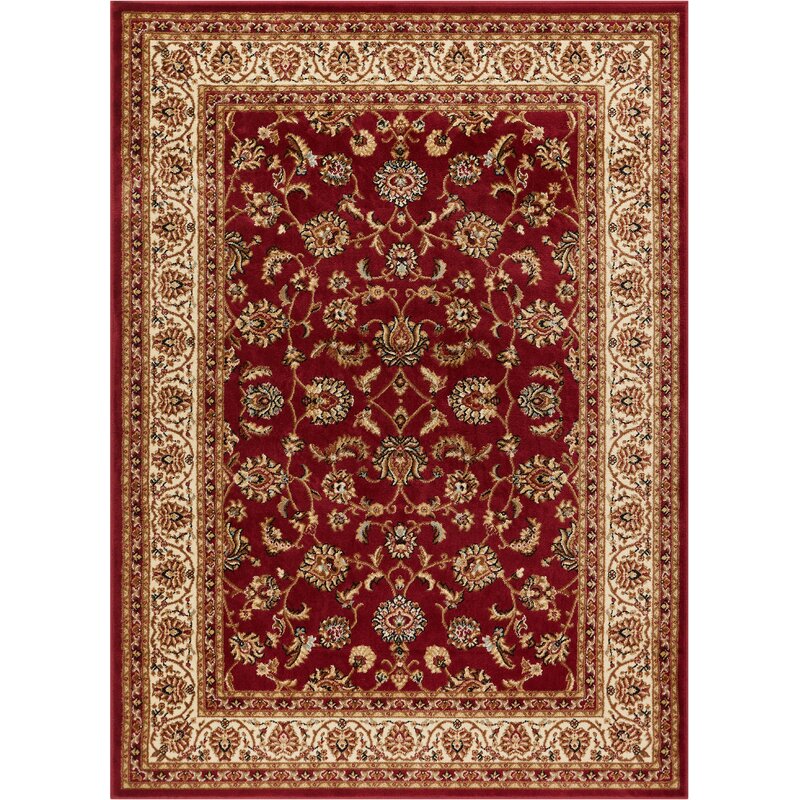 Belliere Oriental Burgundy/Taupe Area 6’7”x9’6”  Rug s rug184