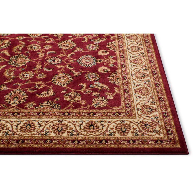 Belliere Oriental Burgundy/Taupe Area 6’7”x9’6”  Rug s rug184