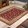 Belliere Oriental Burgundy/Taupe Area 6’7”x9’6”  Rug s rug184