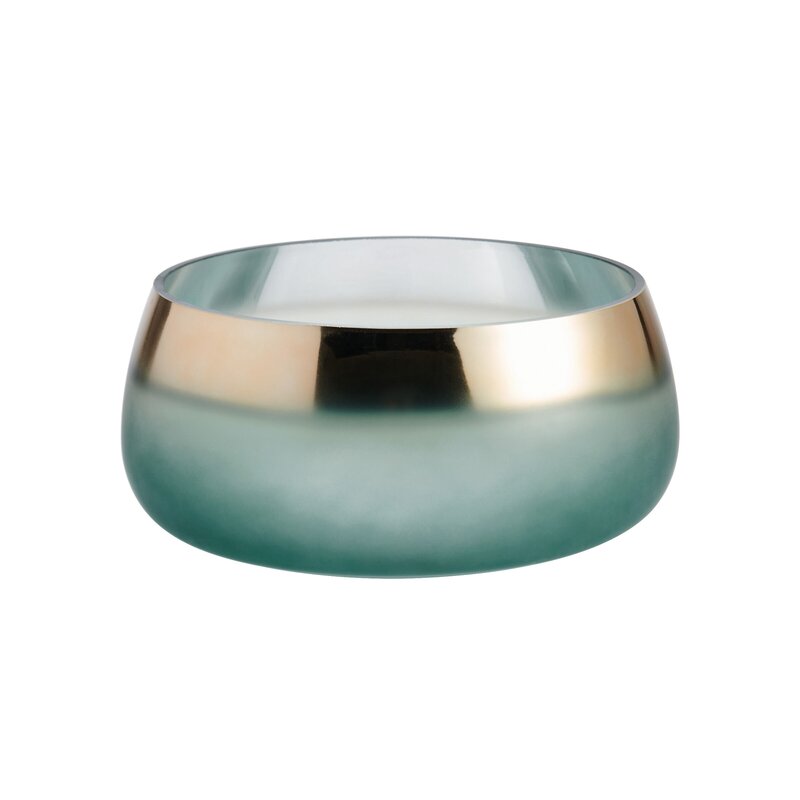 Teal 3.74" Glass Table Vase AS107