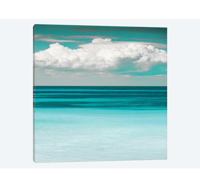 48" H x 48" W x 1.5" D Teal Bay by Danita Delimont - Wrapped Canvas Gallery-Wrapped Canvas Giclée
