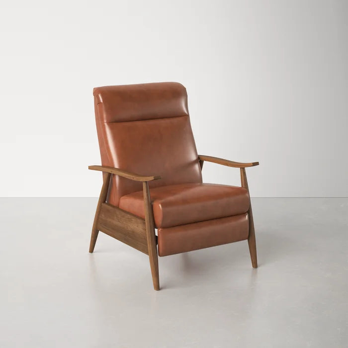 Teasley faux new arrivals leather manual recliner