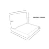 15 - Piece Outdoor Cushion Cover