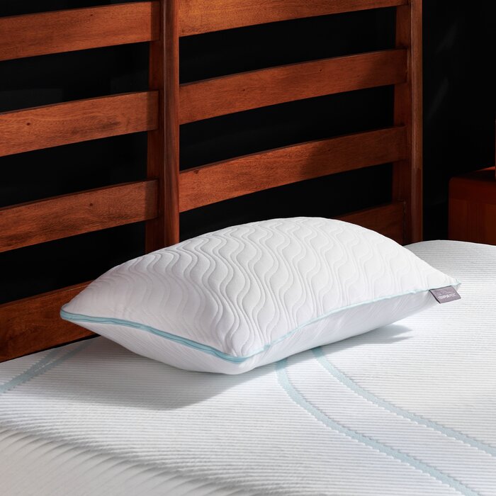 Queen Pillow: 16.5" x 25.5" Tempur-Cloud ProMid Memory Foam Plush Support Pillow