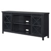 Black Grain Tenley TV Stand for TVs up to 78