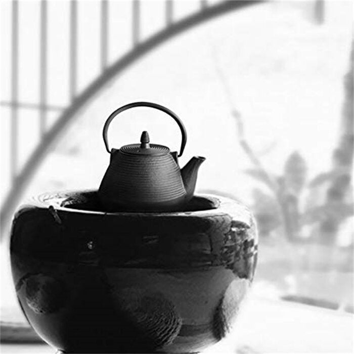 Tetsubin Tea Kettle Cast Iron Teapot With Stainless Steel Infuser