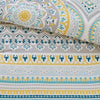 Queen Comforter + 6 Additional Pieces Thatcher 100% Cotton Sateen Comforter Set (Set of 7)