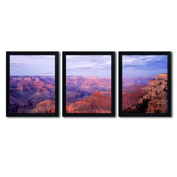 The Grand Canyon by David Evans - 3 Piece Photograph on Canvas