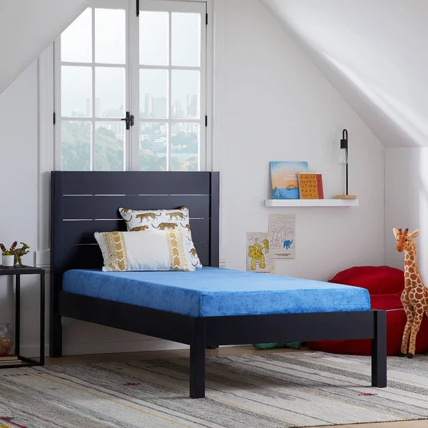 Blue The Twillery Co.® Havant Twin 6'' Medium Gel Memory Foam Mattress