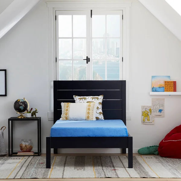 Blue The Twillery Co.® Havant Twin 6'' Medium Gel Memory Foam Mattress