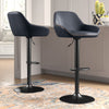 Thibodeaux adjustable height shop swivel bar stool