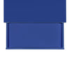 Blue Thor 27'' Tall 1 - Drawer Metal Nightstand