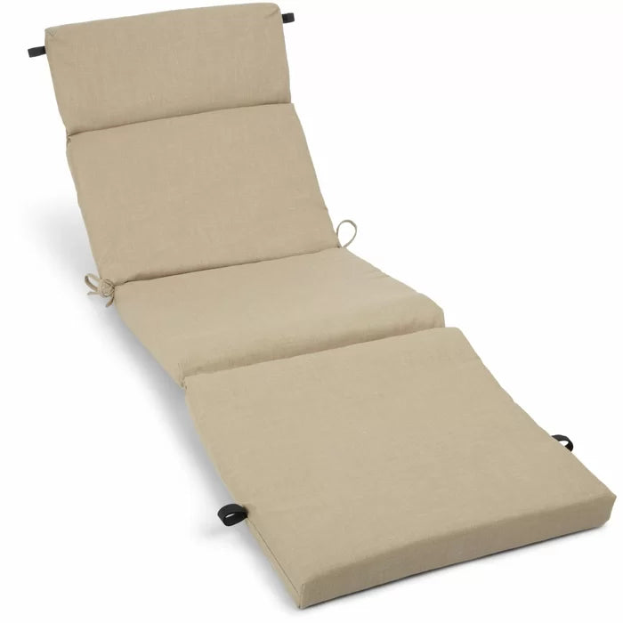 1 - Piece Outdoor Seat/Back Cushion 24'' W x 44'' D