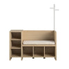 Blonde Oak Thure Kid Toy Storage Bench