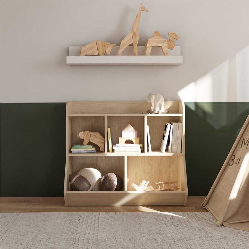 Blonde Oak Thure Kids Toy Organizer