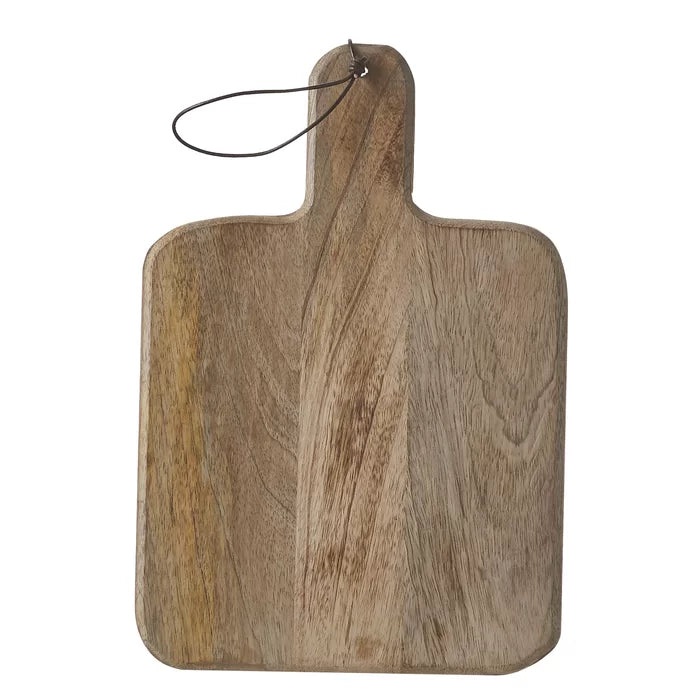 7.87" L x 11.81" W Tillia Wood Cutting Board