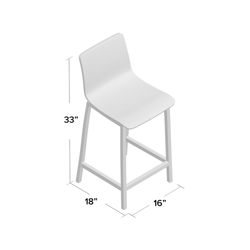 Tim Counter Stool 24" (Set of 2) #8135T