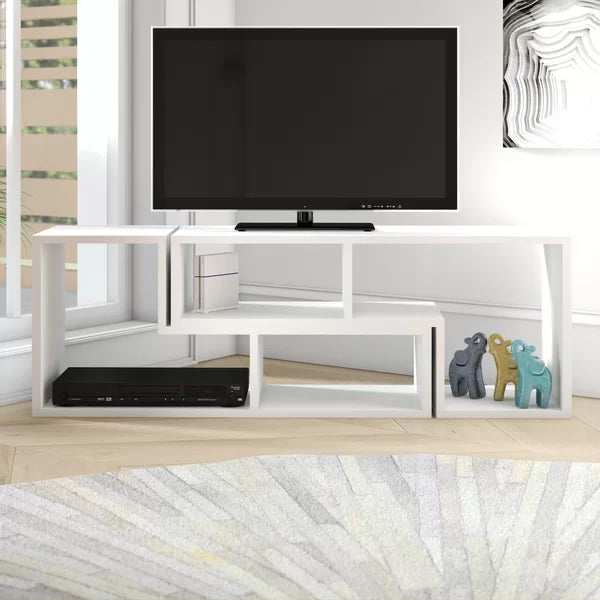 White Tinkham TV Stand for TVs up to 55"