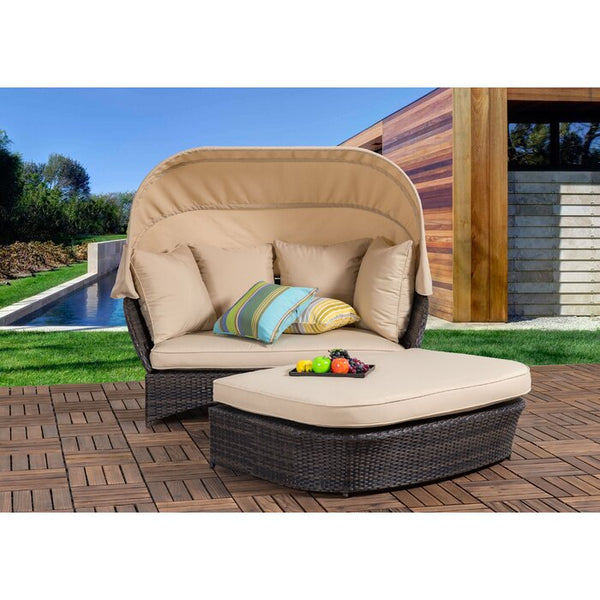 Tolbert patio daybed with cushions new arrivals