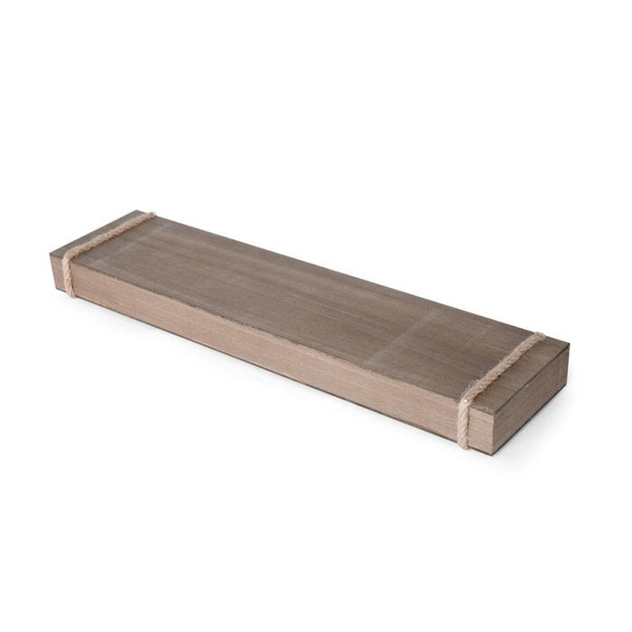 Toler MDF Wall Shelf, Brown - 24" x 6" x 3" (#K4344)