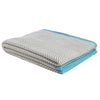 Cargo/Mint Topher Woven Square Throw