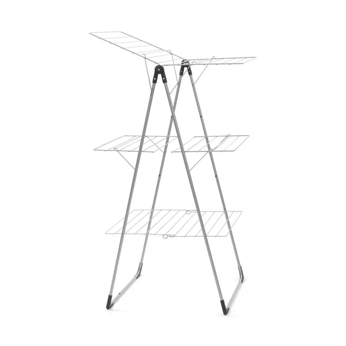 51.57" H x 26.38" W x 1.97" D Tower Folding Clothes Drying Rack