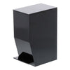 Tower Plastic 1 Gallon Swing Top Trash Can, Black (#K2863)